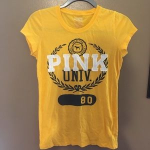 PINK University Tee Size M